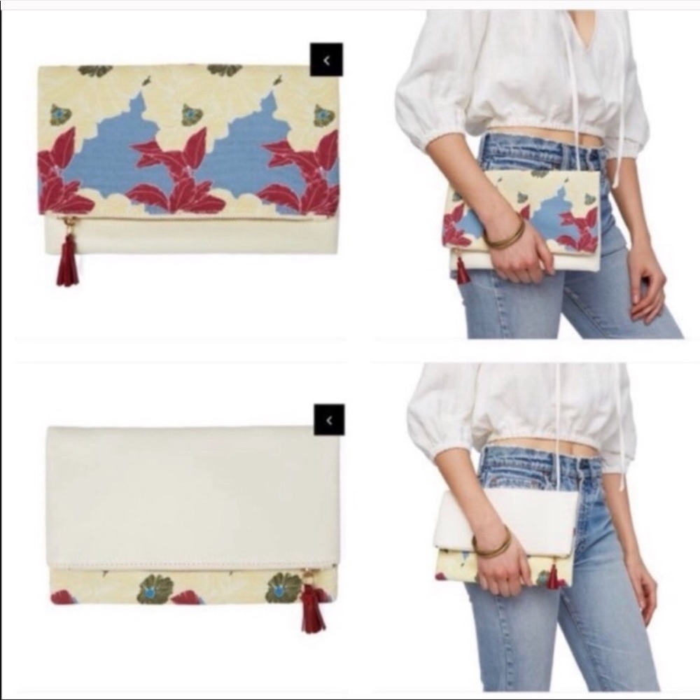 Rachel Pally reversible clutch